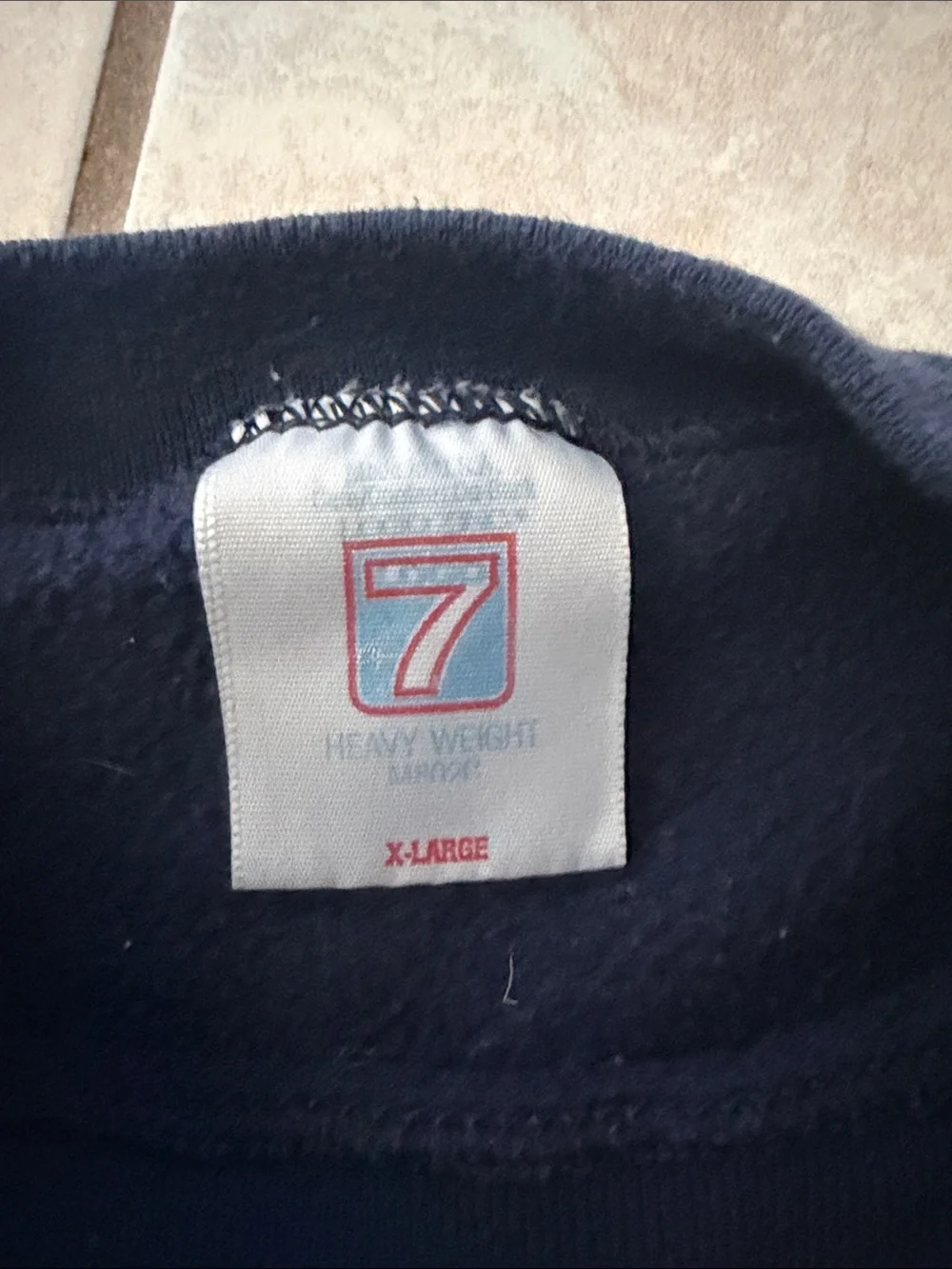 Vintage Buffalo Bills Navy Super Bowl XXVI Crewneck Sweatshirt